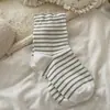Algodão Puro Primavera Verão Sono Especial Simples Soltas Feminino Idoso Grávida Pós-parto Confinamento Não Apertado no Tornozelo Juvenil Meia de Cano Médio