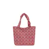 Bolsa de mano pequeña festiva china nueva al por mayor para mujer 2026 Otoño Nuevo Estilo Carácter Doble Felicidad Cuadros Bolso Cubo Moderno Souvenir