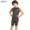 Traje de buceo de una pieza para niños de 2.5 mm al por mayor de fábrica, traje de baño cálido con protección solar para niños, traje de buceo para esnórquel, buceo contra medusas