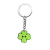 Centenas de St. Pingentes de Chaveiro Dia de São Patrício, Decorações de Chaveiro Chapéu Verde DIY de Borracha Macia em PVC, Itens de Presente