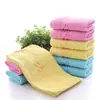 Toalha de Algodão Puro, Fio 32, Absorvente, Espessa, Atacado do Fabricante, Compra para Empresa, Cor Lisa, Toalha Doméstica 100% Algodão, Brinde com Logotipo
