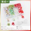 Xiyin Transfronterizo Nuevo Set de Película de Arcilla Blanda de Color Mixto de 6 Rejillas Cuentas de Arcilla DIY Cuentas con Alfabeto Set de Accesorios para Joyería