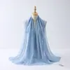 Modelo Nuevo de Venta Caliente Transfronteriza Chal Malasio de Color Sólido Bufanda de Gasa Amazon Aliexpress