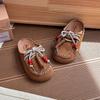 Zapatos para Niña Birkenstock Retro Medias Zapatillas para Usar Afuera Nuevos Primavera y Otoño 2025 Suela Suave Antideslizante Estilo Coreano Zapatos Estilo Niño