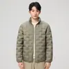 Jaqueta de Penas Leve com Gola Alta para Casal Masculina e Feminina Inverno 2026 90% Penas Esportiva Leve Quente Top Jaqueta Casual