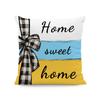 Funda de Almohada Estampado Floral de Arte Retro Transfronterizo Árbol Abstracto Colorido Hogar Sala de Estar Sofá Funda de Cojín Decorativa