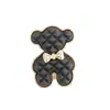 Zhuzi Nuevo Oso Pintado con Spray Creativo Accesorios para Joyería DIY Funda para Teléfono Móvil Material de Belleza Accesorios de Oso de Aleación
