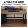 Mesa de Computador de Mesa Simples Moderna para Escritório Mesa Longa Mesa de Estudo Bancada de Escrita para Estudante Mesa para Jogos em Casa