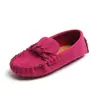 Zapatos tipo mocasín para niños de estilo británico, zapatillas para bebés para caminar en interiores con suelas de goma, mocasines para niños y niñas, zapatos para niños para primavera