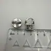 Hebilla integrada de perla para zuecos, hebilla de zapato, hebilla de cadena, hebilla de material para zapatos, hebilla integrada de frijol M, material para orificio de bolsa, componentes de accesorio