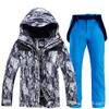 Traje de Esquí para Snowboard Traje para Pareja para Hombre y Mujer Cálido Espesor Estilo Coreano Traje de Esquí
