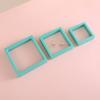 Caja Transparente de Suspensión PE Joyería Collar Aretes Accesorios Caja de Embalaje para Regalo Caja de Almacenamiento Caja para Anillos Promoción