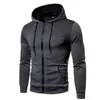 Outono e inverno de 2023 novo cardigã casual de moda masculina com capuz suéter casaco masculino jovem direto da fábrica