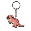 Chaveiro Pingente para Mochila de Dinossauro PVC Desenho Animado Cola Macia Joia DIY Chaveiro de Presente Amazon