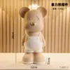 Arte Moderna Criativa Urso Violento Decoração de Gabinete de TV para Sala de Estar Ornamento Mesa de Entrada de Casa Decoração de Alto Padrão