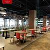 Mesas e cadeiras do restaurante, atacado fábrica da equipe da empresa, refeitório estudantil, quatro escola, cantina, mesa de jantar e cadeira combinação