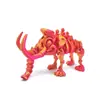 Esqueleto de Mamut Impreso en 3D Modelo de Dinosaurio Chino Móvil de Mamut Decoración de Escritorio para Alivio del Estrés