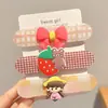 Infantil Doce Floral Aba Larga Velcro Franja de Bebê Cabelos Rebeldes Ferramenta de Arrumar Adesivo de Cabelo para Menina Faixa de Cabelo