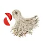 En stock cuerda de algodón encerado cabeza redonda bala cuadrada pequeña Corea del Sur poliéster encerado de alta gama de alta gama cuerda para colgar ropa cuerda para colgar cordón