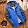 Ropa de carga cálida acolchada de invierno para hombre con forro polar de algodón, talla grande para personas con sobrepeso, chaqueta acolchada de algodón para exteriores para personas mayores, generación de pelo
