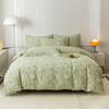 Conjunto de quatro peças 100% algodão Conjunto de quatro peças de cama estampado 100% algodão Lençol de cama com várias especificações Fabricante de roupa de cama com elástico