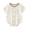 Ropa de verano para bebé Chengbao, mono modal de manga corta para bebé, ropa fina tipo pedo, ropa triangular para recién nacidos, ropa de liebre