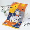 Toalha Zhiyang Quatro Camadas Jacquard Urso Vic Cavalo Algodão Gaze Toalha de Rosto Macia Absorvente Toalha de Rosto Preço de Fábrica Atacado