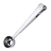 Fabricantes Transfronterizos Venta al por Mayor Cucharas Medidoras de Acero Inoxidable Multicolores para Café, Cucharas para Leche en Polvo, Clips Selladores de Alimentos Multifuncionales, Cucharas de Café