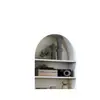 Gabinete Decorativo de Chimenea Estilo Nórdico Gabinete de Entrada Minimalista Italiano Gabinete de Exhibición para Tienda de Ropa Gabinete Lateral para Sala de Estar Estilo Crema Francés