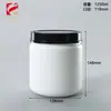 Botella de vitaminas para mascotas 1250ml contenedor negro de leche en polvo para mascotas cubo de polvo sustituto de comida 1250g cubo de sal explosiva