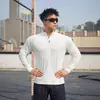 Nueva Camiseta Polo de Entrenamiento para Hombre De Rong Muscle Fitness para Baloncesto, Hermanos, Deportiva, Holgada, Manga Larga, Top para Cabello