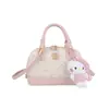 Bolso Kitty Hello Kitty para Mujer, Bolso con Forma de Concha, Nuevo Bolso de Hombro Lindo de Nicho con Diseño en Relieve, Bolso Cruzado