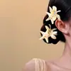 Pinza Lateral para el Cabello Flor de Tela Estrella de Mar Estilo Vacaciones de Verano en la Costa Pinza de Pato Peineta Versátil y de Atmósfera de Lujo Ligero para Mujer