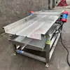 Pantalla vibratoria de drenaje para frutas y verduras venta directa máquina automática comercial de deshidratación de verduras suministro máquina de drenaje vibratorio de sacudida