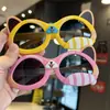 Óculos de Sol Polarizados Mistos Desenho Animado Óculos Polarizados Masculino Silicone Infantil Gato Dingdang Gatinho Meninas Coelho Crianças