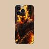Adecuado para iPhone15 Soldados Esqueleto de Comercio Exterior con Carcasa de Teléfono de Fuego