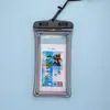 Bolsa Impermeable para Teléfono Móvil Transparente a Prueba de Lluvia Caja Impermeable Submarina para Teléfono Móvil Correa Universal para Montar Bolsita Impermeable para Natación al Aire Libre a la Deriva