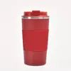 Nova caneca de café de aço inoxidável 304 para comércio exterior transfronteiriço, copo de carro para beber diretamente, portátil, antiderrapante, com impressão de logotipo