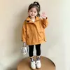 Abrigo para Niñas Primavera y Otoño 2026 Nueva Moda Infantil de Otoño Chaqueta Casual Elegante para Bebés Niñas Top de Otoño