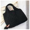 Bolso de burbujas de gran capacidad para mujer 2024 Nuevo Bolso de hombro de Moda verano textura color de contraste viajero portátil bolso tote