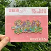 Ímãs de geladeira com fonte metálica, ímãs de geladeira temáticos de cidade, produtos culturais e criativos, ímãs de geladeira de Xuzhou, lembrancinhas de viagem no atacado