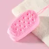 Escova de Banho de Bolhas de Silicone, Esfregão Massageador, Artefato para Esfregar as Costas, Escova de Banho Esfoliante para Costas, Toalha de Banho Forte Dupla Face