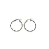 Pendientes de Plata de Ley S925 Plateados para Mujer Estilo Coreano Retorcidos Elegantes Pendientes Estilo Europeo y Americano Nicho Elegantes Joyería para Orejas de Moda