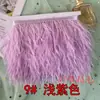 Borlas Decorativas de Pena DIY, Acabamento de Pena de Avestruz, Bainha de Vestido/Saia de Palco, Acessórios de Roupa, Renda, Tiras de Pena