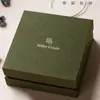 Caja de Regalo con Estampado en Caliente Cubierta Cielo y Tierra con Textura Especial Caja Plegable con Forma de Libro Joyería Cosméticos Caja Deslizante