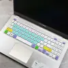Para portátil con pantalla táctil ASUS VivoBook15 de 15,6 pulgadas X515EA, película protectora para teclado