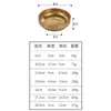 Molheira Retro de Aço Inoxidável 304 Prato Coreano Dourado para Kimchi Restaurante de Churrasco Prato Lateral Tigela Pequena Antiga Molheira