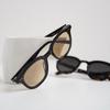 Gafas de Sol Estilo Celebridad Gm para Hombres 2024 Nuevas Modernas Influencer Moda Urbana Amarillo Gafas de Sol para Mujeres Gafas High Street