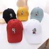 Nuevo Sombrero Infantil de Primavera y Otoño Gorra de Béisbol con Visera Bordada Coreana Dibujos Animados Protector Solar Exterior Gorra Infantil