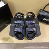Zapatos de Mujer Transfronterizos para Uso en Exteriores, Zapatos de Playa Slip-On Suaves de Primavera y Verano Estilo Chanel, Zapatos Slip-On de Mujer para Verano, Transpirables